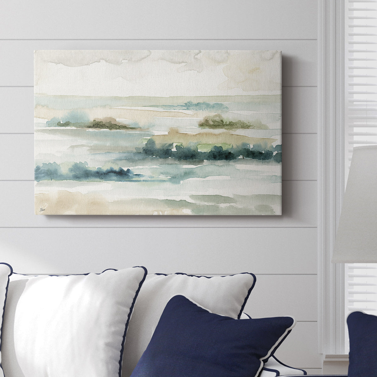Pastel Panorama - Canvas Art Print
