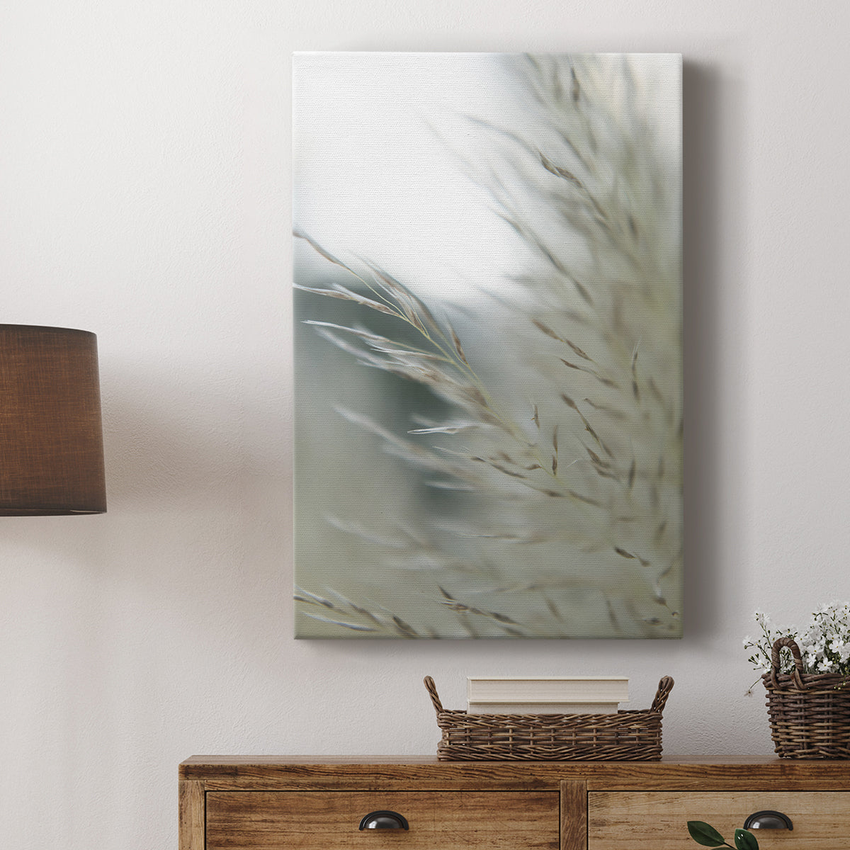 Subtle Grasses II - Canvas Art Print