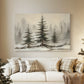 Sugar Whisper of Fir - Canvas Art Print