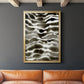 Jungle Stripe II - Modern Framed Canvas Print