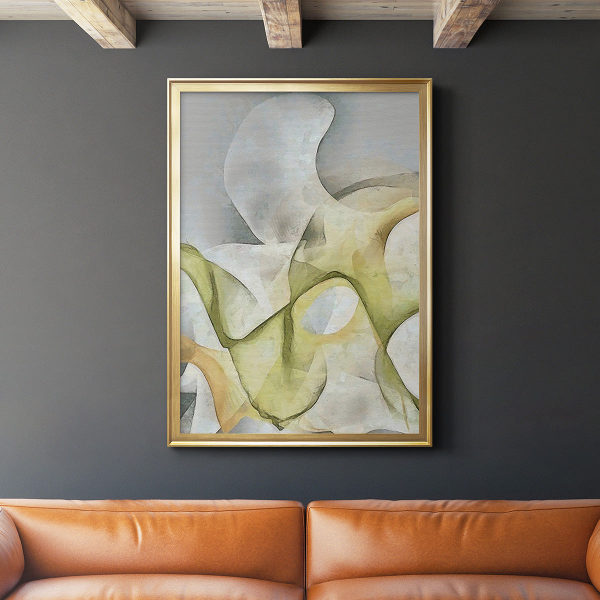 Excursion I - Modern Framed Canvas Print