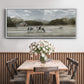 Country Satisfaction - Floater Framed Canvas Print
