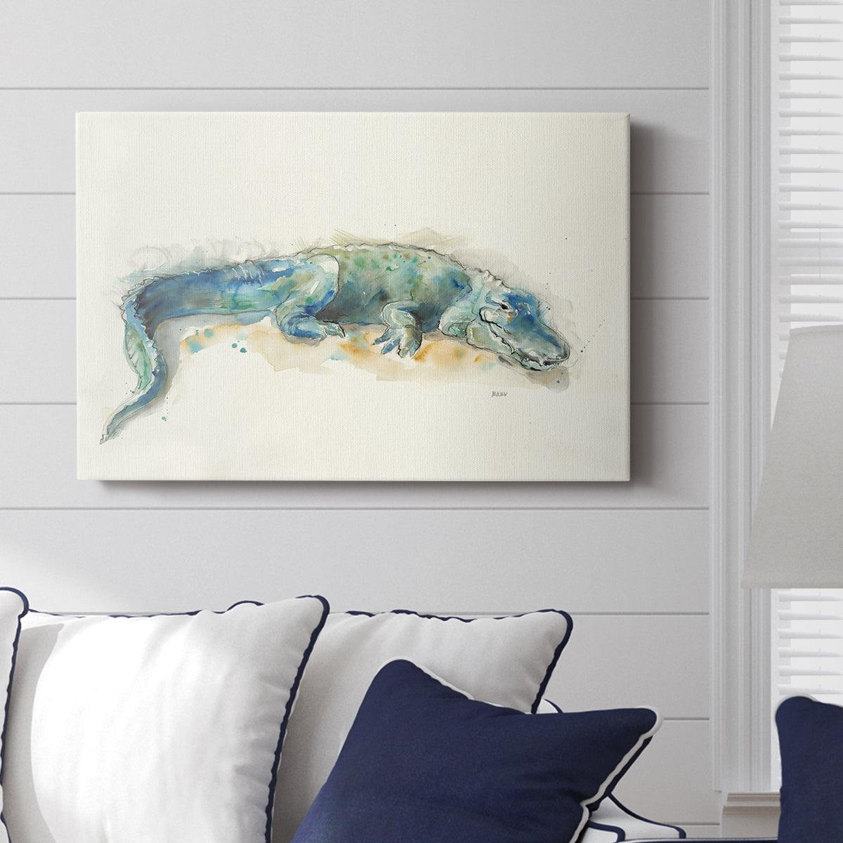 Alligator - Canvas Art Print