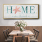 Home Beach - Floater Framed Canvas Print