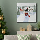 Santa's Snowmen II-Premium Gallery Wrapped Canvas - Ready to Hang