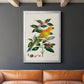 Bird in Habitat V - Modern Framed Canvas Print