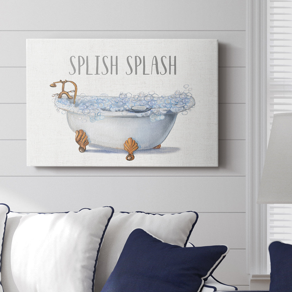 Splish Splash - Canvas Art Print