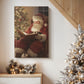 Warm Lantern Nativity at Night - Canvas Art Print