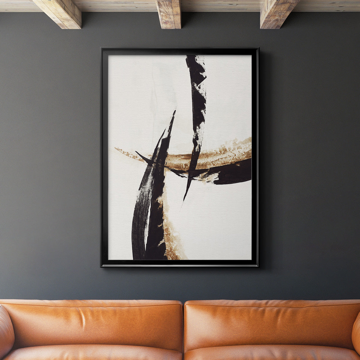 High Style II - Modern Framed Canvas Print