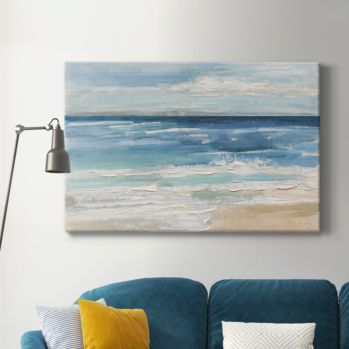 Ocean Waves I Premium Gallery Wrapped Canvas - Ready to Hang