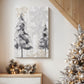 Silver Pines Square - Canvas Art Print