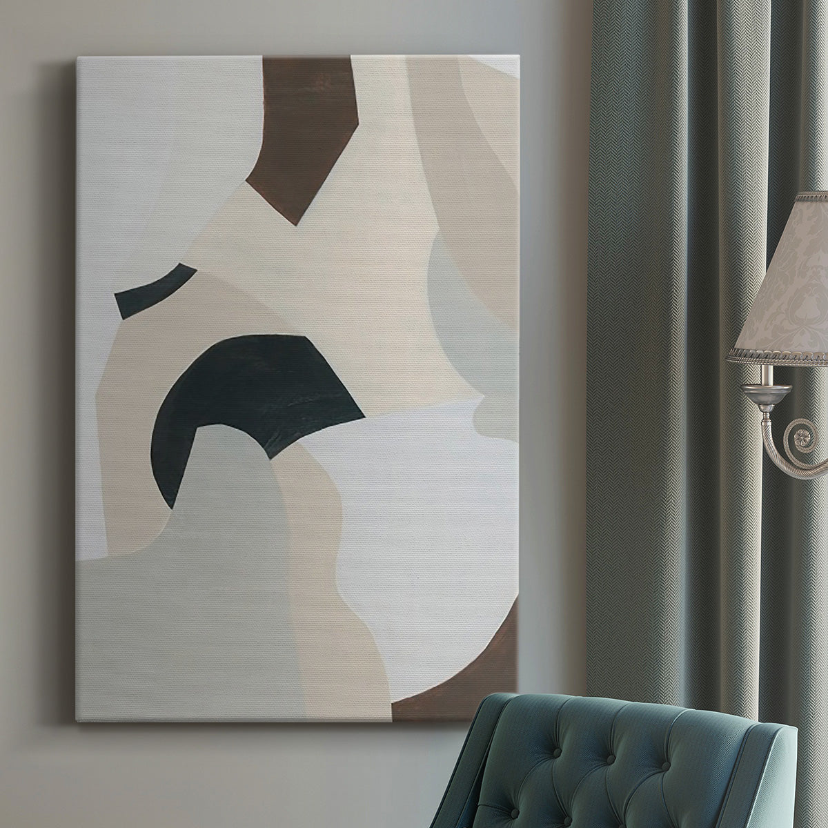 Shifting Neutrals I Premium Gallery Wrapped Canvas - Ready to Hang