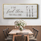 If You Feed Them - Floater Framed Canvas Print