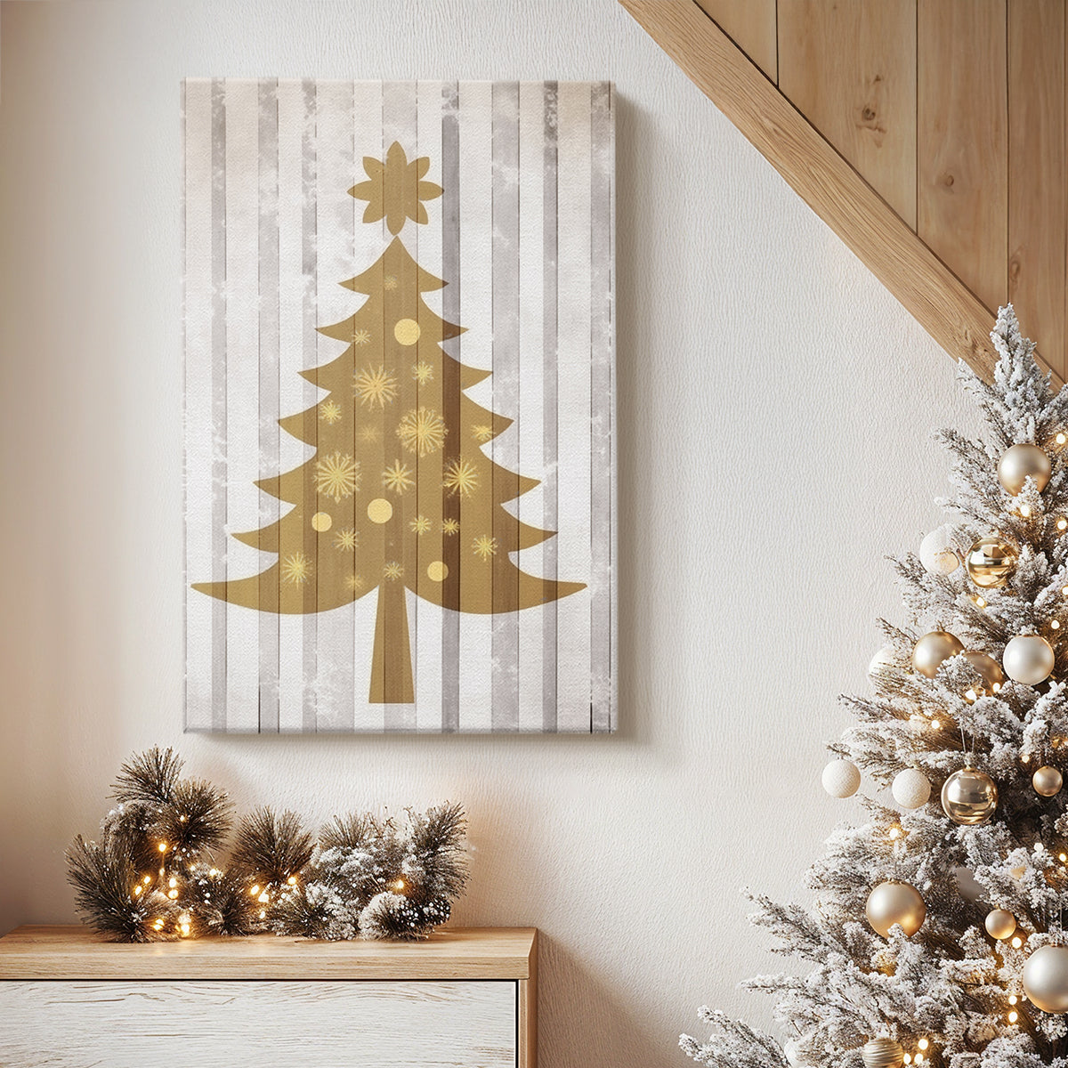 Dawn of Gilded Blessing - Canvas Art Print
