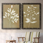 Honey Botanical I   - Premium Framed Canvas 2 Piece Set - Ready to Hang