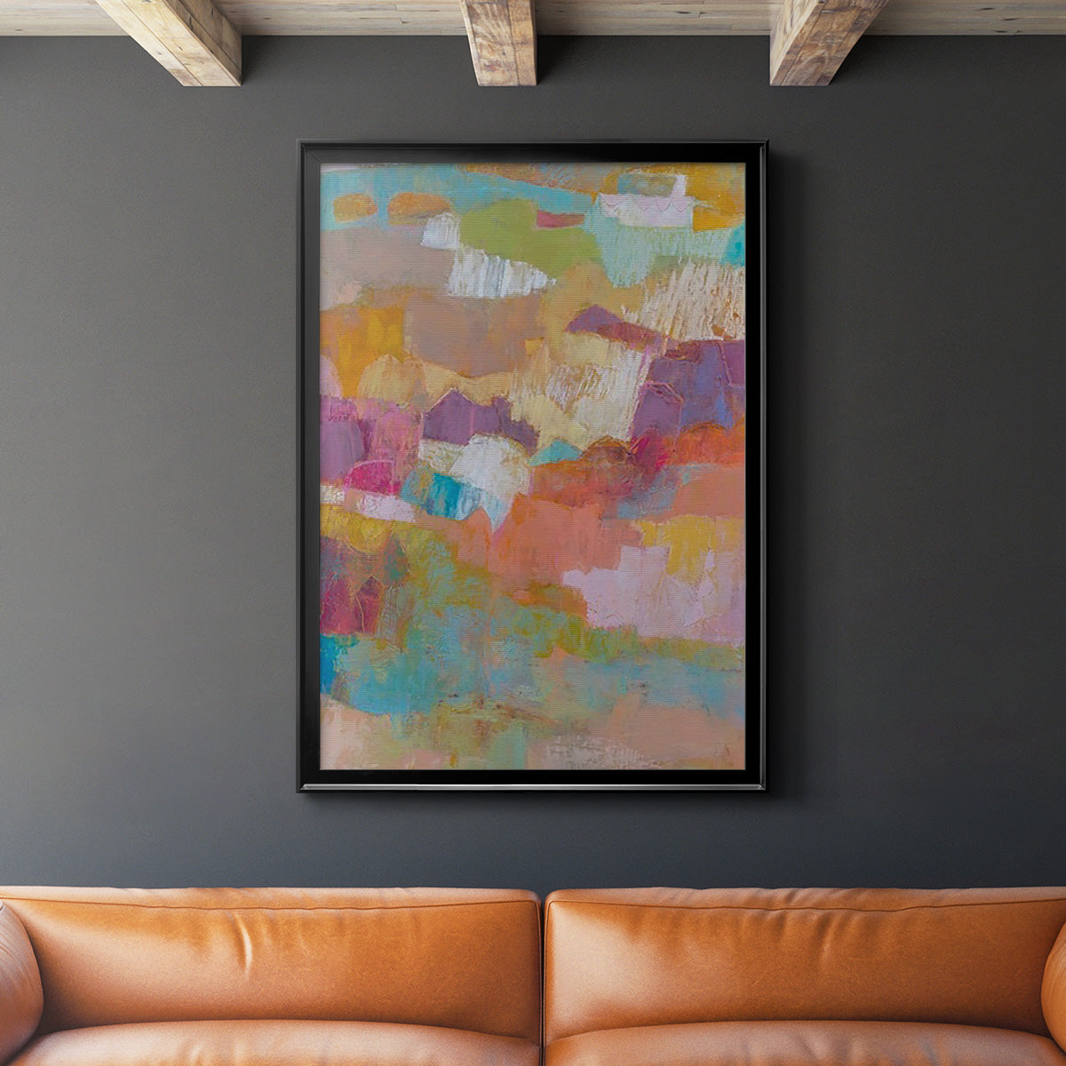 Kindill II - Modern Framed Canvas Print