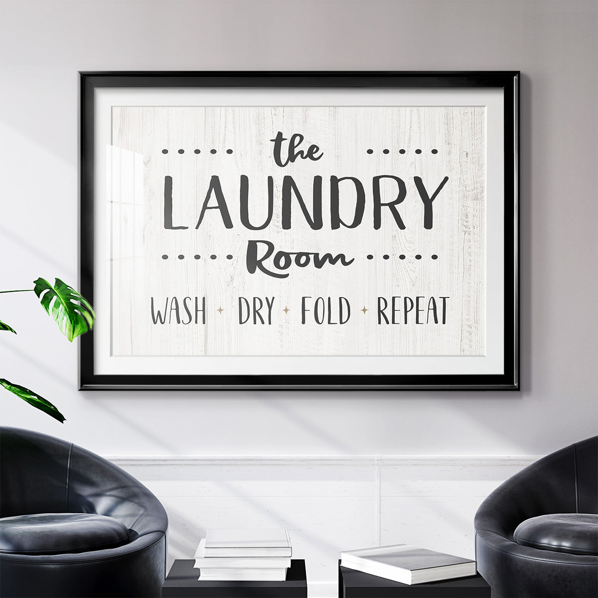 The Laundry Room - Modern Framed Art Print