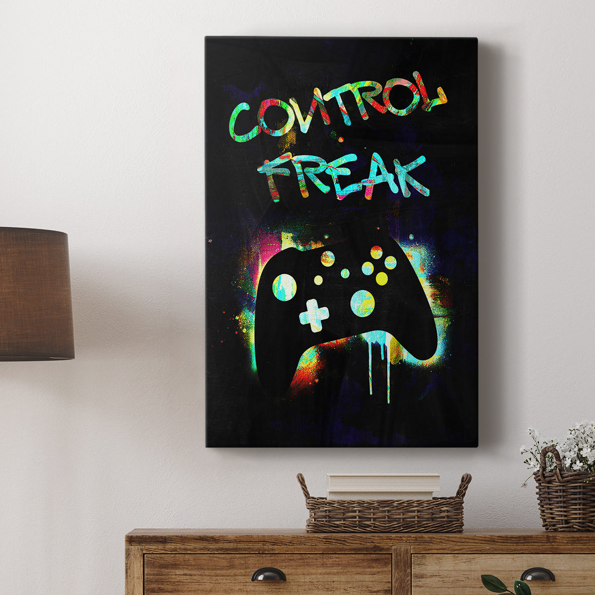 Gamer Tag I - Canvas Art Print