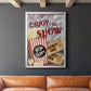 Movie Night I - Modern Framed Canvas Print