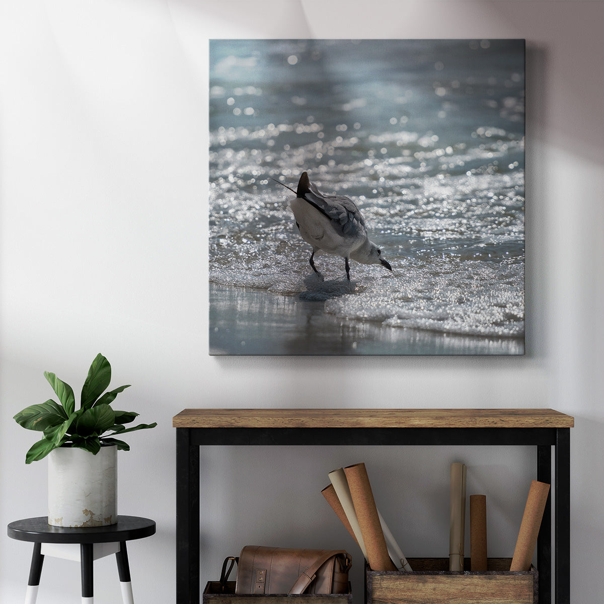 Bottoms Up-Premium Gallery Wrapped Canvas - Ready to Hang