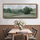 Soft Green Landscape II - Floater Framed Canvas Print