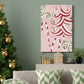 Candy Cane Holiday II - Gallery Wrapped Canvas