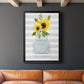 Sunflower Perfume II - Modern Framed Canvas Print