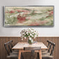 Rust Grasslands II - Floater Framed Canvas Print