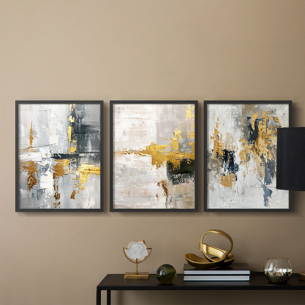 Abstract Series CLXIII - Restickable Framed Art Set