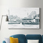 Ferryboats III Premium Gallery Wrapped Canvas - Ready to Hang