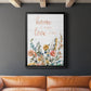 Home is Where Love Grows - Modern Framed Canvas Print