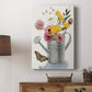 Watering Can Bouquet I - Canvas Art Print