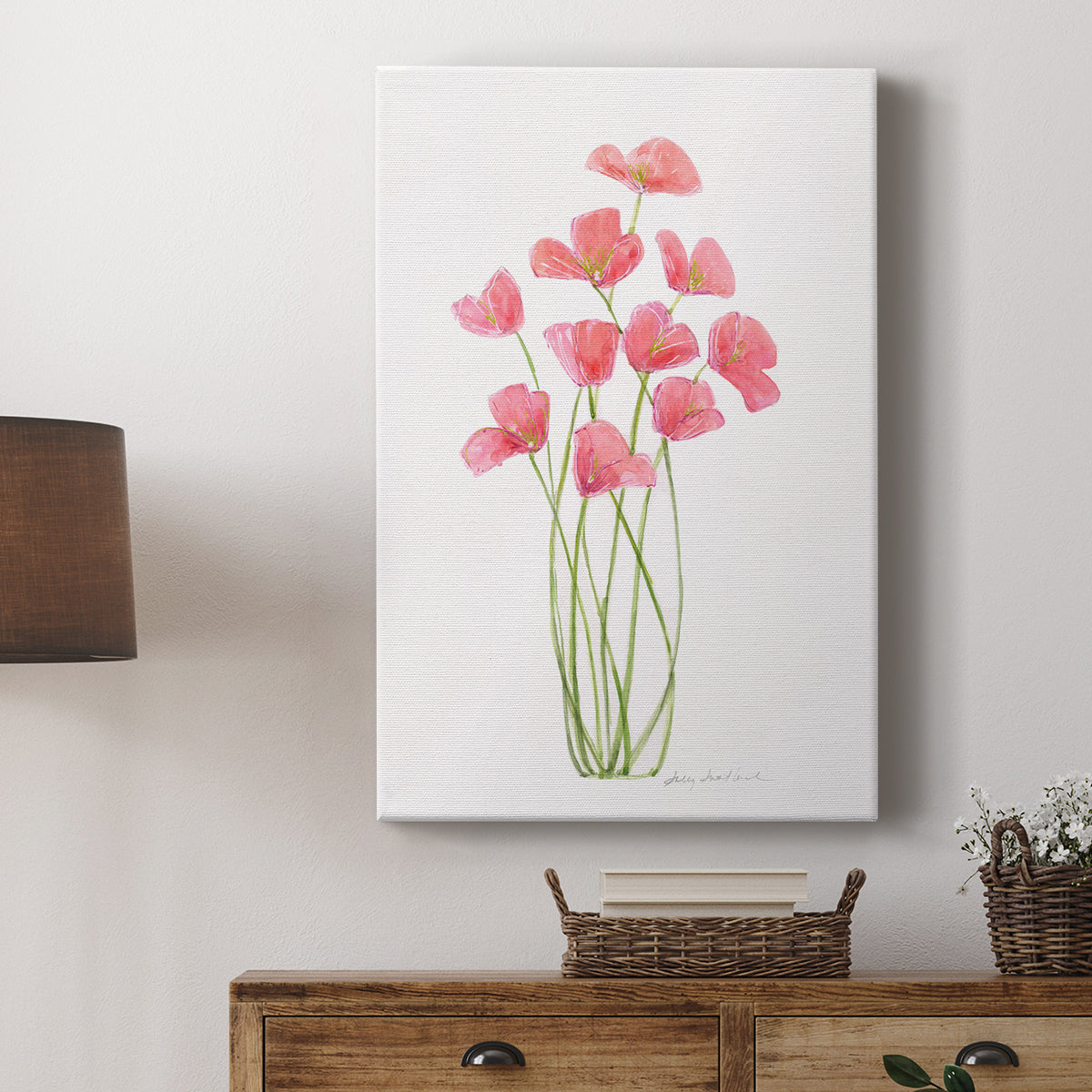 Intertwined Bouquet I - Canvas Art Print