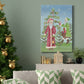 Folksy Father Christmas I Premium Gallery Wrapped Canvas - Ready to Hang