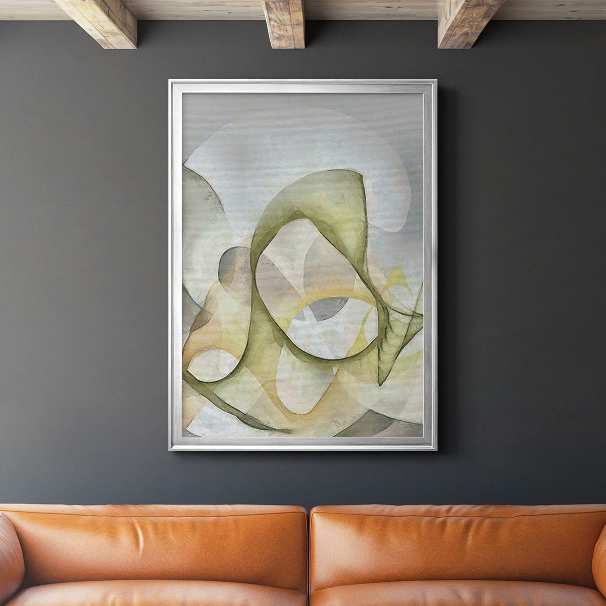 Excursion II - Modern Framed Canvas Print