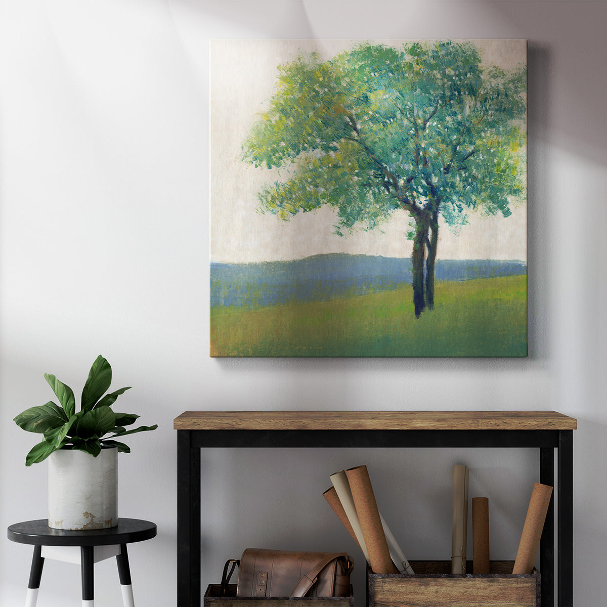 Solitary Tree II - Canvas Art Print