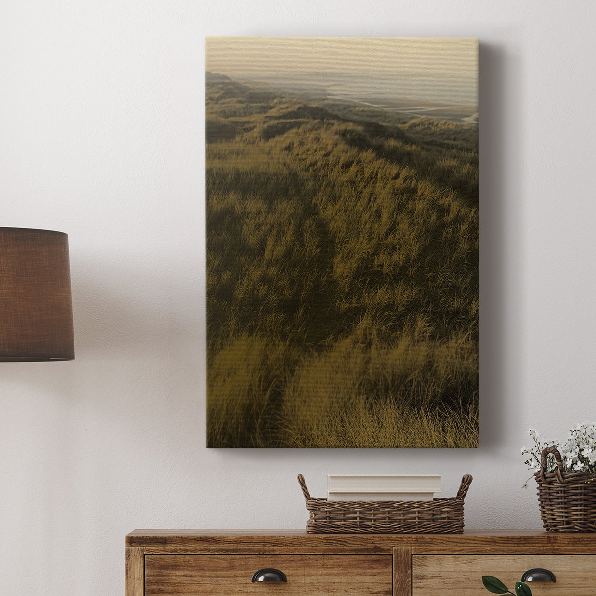 Golden Fog II - Canvas Art Print