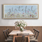 Bloomin Around Grateful - Floater Framed Canvas Print
