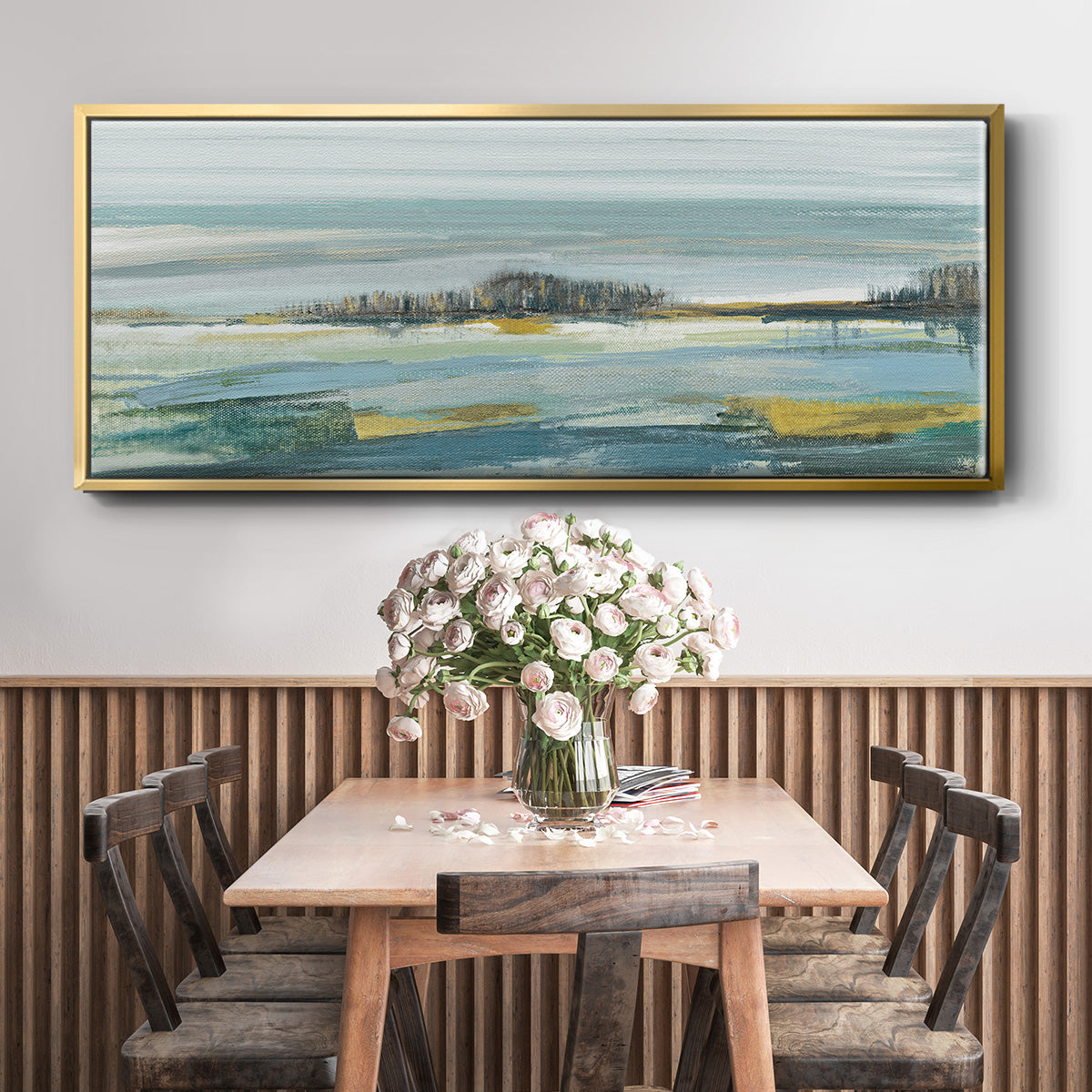 Lewbeach Vista - Floater Framed Canvas Print