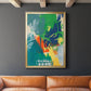 Tropical Graphics II - Modern Framed Canvas Print