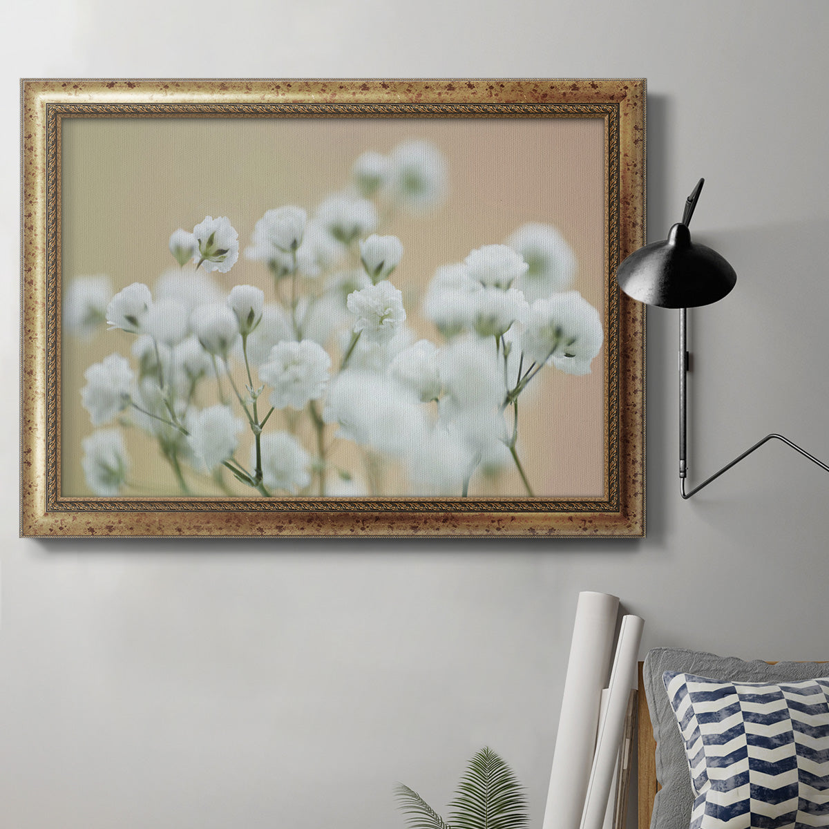 Baby's Breath Study II Premium Framed Canvas- Ready to Hang