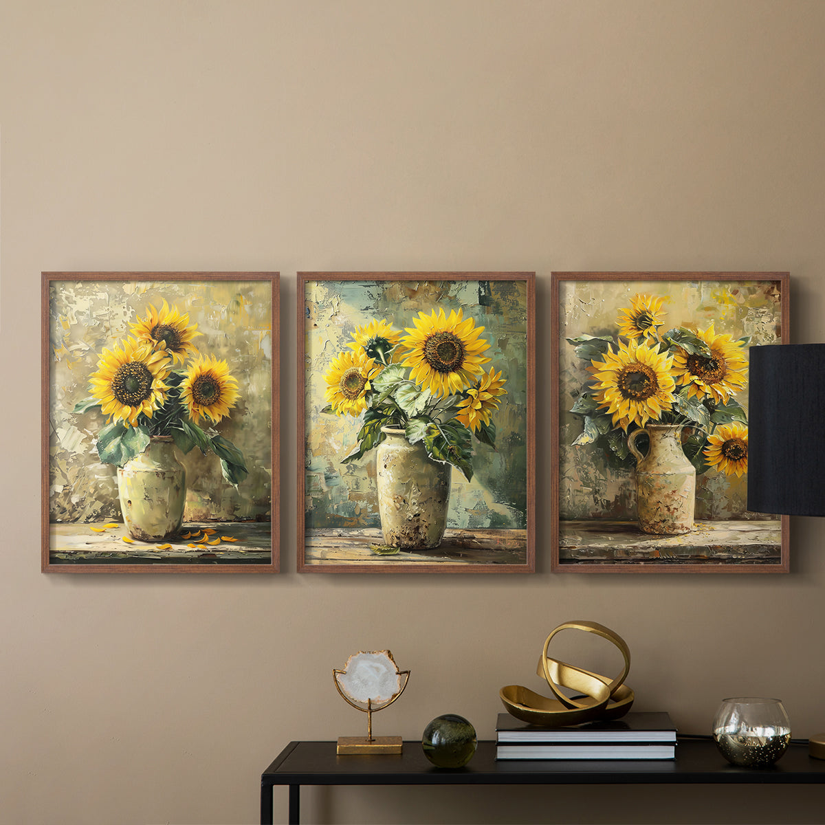 Floral Study Series CLXXI - Restickable Framed Art Set