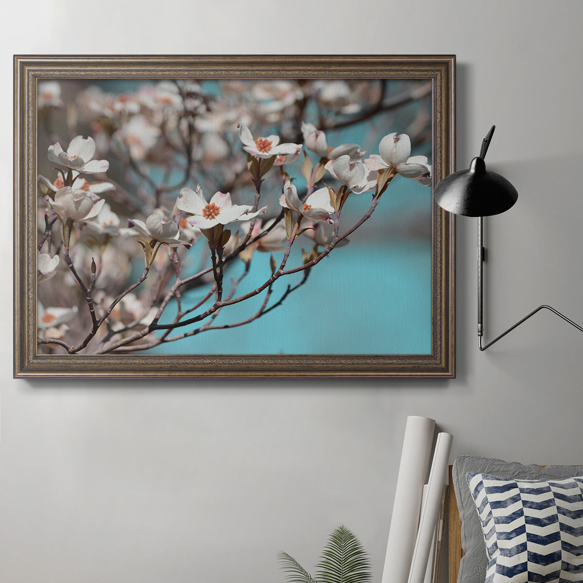 Dogwood Spring III Premium Framed Canvas- Ready to Hang