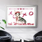 Puppy Valentine Collection A - Modern Framed Art Print