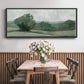 Soft Green Landscape I - Floater Framed Canvas Print
