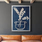 Vessel on Indigo II - Modern Framed Canvas Print