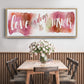 Love is the Answer - Floater Framed Canvas Print