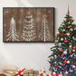 Barnwood Wonderland Collection A - Framed Gallery Wrapped Canvas in Floating Frame