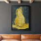 Urban Pear II - Modern Framed Canvas Print