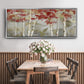Autumn Forest - Floater Framed Canvas Print